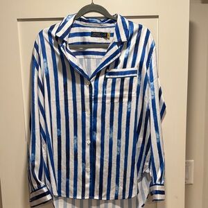 Polo Ralph Lauren sonma Stripes pajama shirt